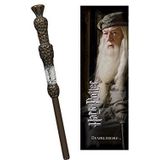 The Noble Collection Harry Potter Albus Perkamentus Wand Pen en Bookmark – 9 inch (23 cm) parkeerpakket – officieel gelicentieerde filmset movie props handgeschenken