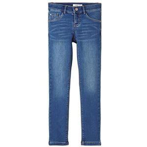 NAME IT Nkfsalli 6236-an P Jeans voor meisjes, Donkerblauw denim