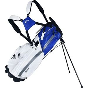Srixon Lifestyle Stand Bag golftas met voeten, blauw / wit