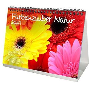 Bureaukalender A5 natuur voor 2023 kleuren - zielenzauber
