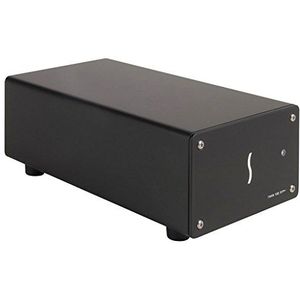 Sonnet Technologies TWIN10GC-SFP-TB3 Dual Ethernet-adapter, 10 GB, zwart