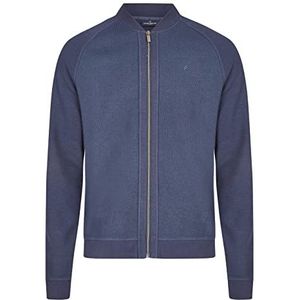 Daniel Hechter sweatjack met ritssluiting voor heren, nachtblauw, S, Nachtblauw.