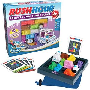 ThinkFun 76442 Rush Hour Junior - Het bekende logicaspel voor jongere kinderen vanaf 5 jaar.