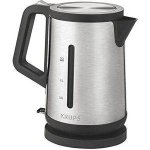 Krups BW 442 D waterkoker 1,7 l 2400 W Zwart, Roestvrijstaal