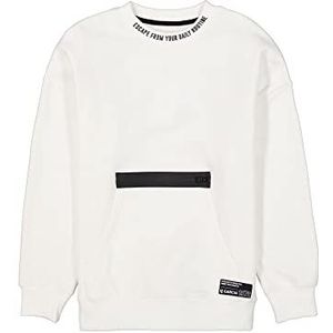 Garcia Sweatshirt voor jongens, offwhite., 176, gebroken wit