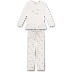 Sanetta Meisjes pyjama White Pebble, 140, White Pebble