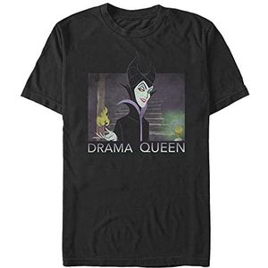 Disney Villains-Maleficent Drama Queen T-shirt voor heren, zwart, M, SCHWARZ