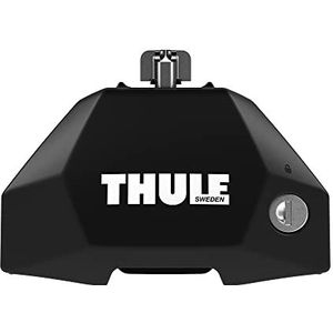 THULE 7107 Jgo. EVO Fixpoint poten (x2) bagagedrager, volwassenen, uniseks, zwart (zwart), eenheidsmaat