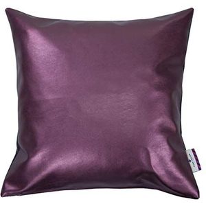 TOM TAILOR T-Coated Kussensloop, 40 x 40 cm, aubergine