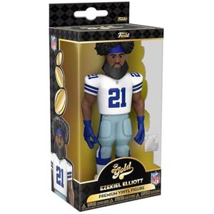 Vinyl Gold NFL Cowboys Ezekiel Elliot Home Uniform 15 cm vinyl figuur