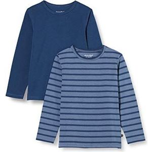 MINYMO Basic T-shirt met lange mouwen voor jongens, New Navy