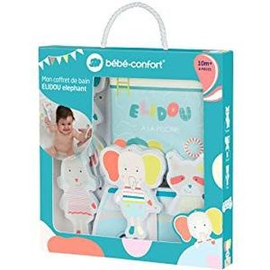 BEBECONFORT Badspeelgoed voor baby's Elidou, badboek en badpuzzel