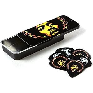 Dunlop Jimi Hendrix Aura Mandala Heavy plectrum, 6 stuks