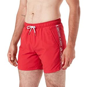 Alpha RBF Tape Swim Boxershorts voor heren, Speed Rood