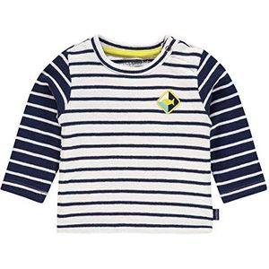 Noppies T-shirt à manches longues pour bébé garçon B Tee Ls Riverbank Y/D STR, Multicolore (Patriot Blue P017), 50