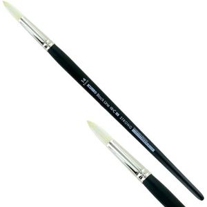 KUM 5124311 Black Line Ronde acryl oliekwast maat 14 voor kunstenaars, kunstenaar