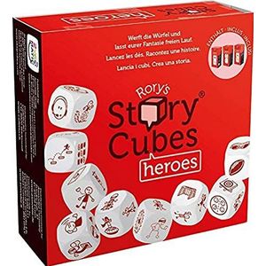 Story Cubes Heroes (spel): Geschieden-Würfel