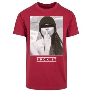 Mister Tee - F#?KIT Heren T-shirt - Bordeaux rood