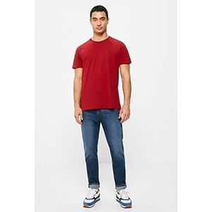 Springfield Jeans Straight Fit Homme, Turquesa/Pato, 36