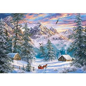 Castorland Legpuzzel Mountain Christmas 1000 Stukjes