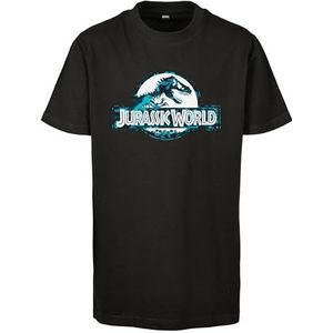 Mister Tee Jurassic World Logo T-Shirt Unisex Kids T-Shirt zwart 110-116, zwart.