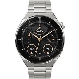 HUAWEI WATCH GT 3 Pro Smartwatch voor heren, 46 mm, Elite, continue gezondheidsbewaking, GPS, batterijduur tot 14 dagen, draadloos opladen, 100 + sportmodi, iOS/Android