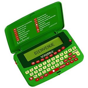 Lexibook SCF-428FR Officieel elektronisch woordenboek van Scrabble ODS7 spel, Larousse FISF, scheidsrechter, spellingcontrole, 400.000 woorden, definities, groen