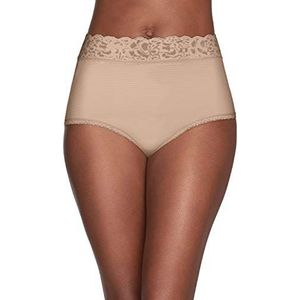 Vanity Fair 13281 Damesslip met kant, Roze Beige