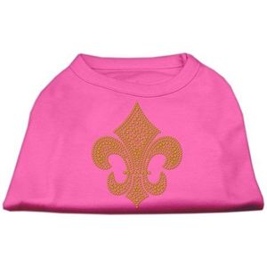 Mirage Gold Fleur de lis Strass PET-T-shirt