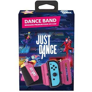 Just Dance 2023 officiel - Dance Band - Brassard pour manette JoyCon, Bracelet élastique réglable avec emplacement pour Joy-Cons nintendo Switch
