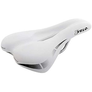 VELO Zadel wit 250 x 168 mm