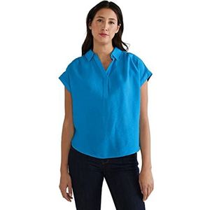 Street One A343854 Damesblouse, Blauw (Splash Blue)