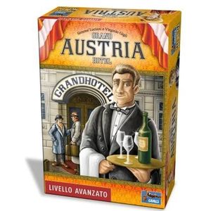 Asmodee - Grand Austria Hotel – tafelspel, 2-4 spelers, 12+ jaar, editie in het Italiaans