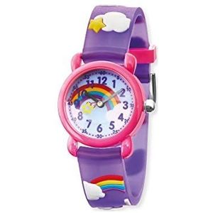 Herzengel Meisjeshorloge HEWA-Rainbow, riem, Riem