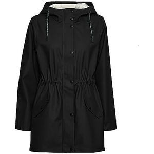 VERO MODA PETITE Vmmalou Coated Jacket Noos Petite Damesjas, Zwart, XL, zwart.