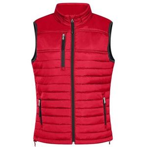 HRM Performance vest met capuchon voor dames, Rood