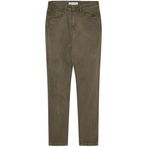 SPRINGFIELD Slim cropped colour jeans damesbroek, MEDIUM_KHAKI