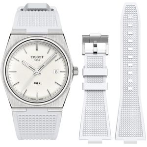 Stanchev Tissot PRX Powermatic 80 vervangende polsband voor Tissot PRX Powermatic 80 horloge, snelontgrendeling, bandaanzet 12 mm, voor dames en heren (40 mm)