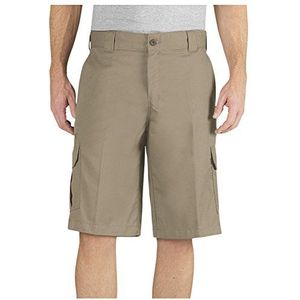 Dickies - - 13 inch mechanische stretch cargo shorts WR557 heren, Zand