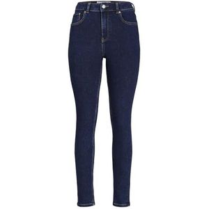 Jack & Jones Dames Jeans, donkerblauw denim