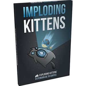 Asmodee Exploding Kittens Imploding Kittens Expansion Board spel voor kinderen vanaf 8 jaar