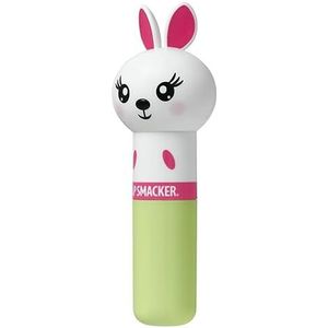 Lip Smacker Lippy Pals Bunny, geurende lipgloss voor kinderen, geïnspireerd op dieren, hydraterend en gladmakend om je lippen te verfrissen, karamelmaïssmaak