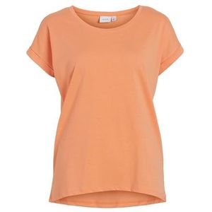 Vila Vidreamers New Pure T-shirt Noos dames, Shell Coral