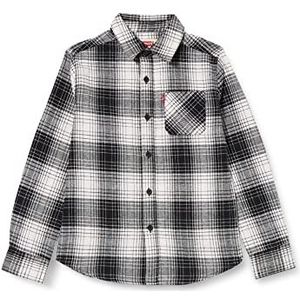 Levi's Kids Lvb Ls Flannel One Pocket Shirt 8eg893 Top Geweven M/L Jongens, Sugar Swizzle