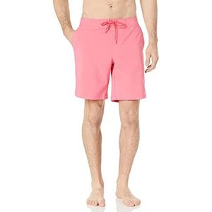 Amazon Essentials Short de bain pour homme, rose vif, L