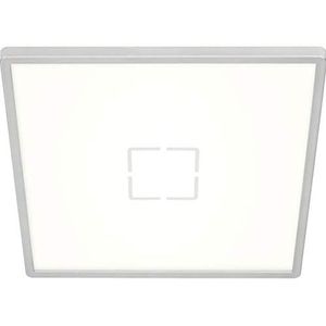 LED-plafondlamp achtergrondverlichting wit-zilver 22W Briloner Leuchten