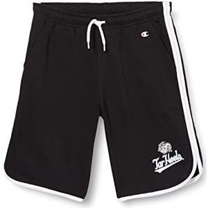 Champion Legacy College Powerblend Bermuda Shorts Enfants et adolescents, Noir, 11-12 ans