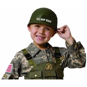 Dress Up America Zeemans-zegelhelm voor kinderen – rollenspelaccessoire voor kinderen, Eén maat, meerkleurig