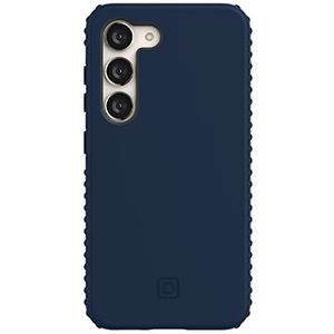 Incipio Grip Series SA-2047-MNYIB Coque pour Samsung Galaxy S23 Prise en main multidirectionnelle Protection contre les chutes 4,3 m Bleu marine/bleu encre