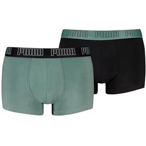 PUMA Everyday Trunk Heren (2 stuks), olijfgroen/zwart, S